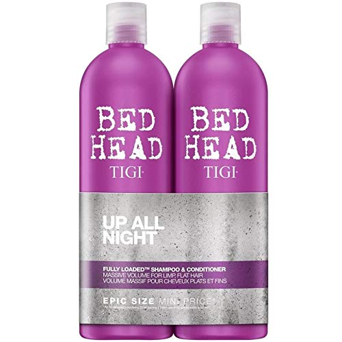 Bed Head by TIGI Set Fully Loaded Champú 750 ml + Acondicionador 750 ml