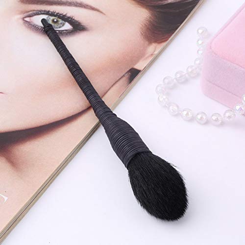 Beito 1PC suave pincel de maquillaje de belleza maquillaje en polvo suelto Fundación Pincel Brocha para rubor Maquillaje para niñas Herramientas de belleza(Tricolor)