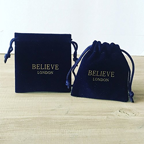 Believe London Distance Bracelets (Pulsera de Cadena Ajustable Negro)