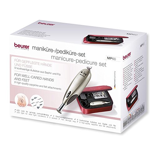 Beurer MP60 On Pack - Set de manicura y pedicura profesional