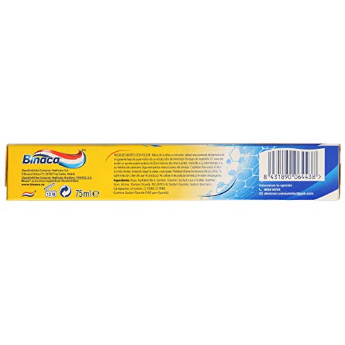 BINACA pasta dentífrica triple protección tubo 75 ml