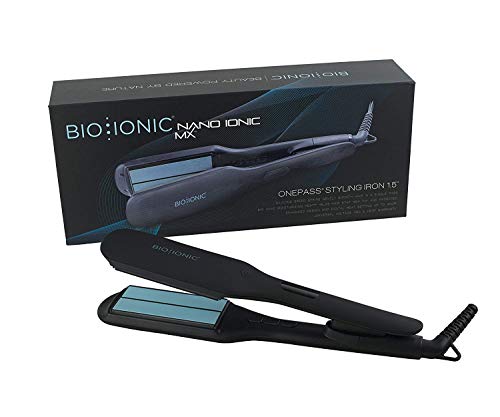 Bio Ionic Bio Ionic One Pass Styling Iron 1.5 - Plancha Profesional Con Tecnología Nano Ionic /220 V 100 g