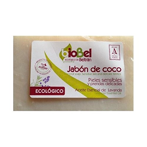 BioBel 56028 - Jabón de Coco para Pieles sensibles y Prendas delicadas 240 g