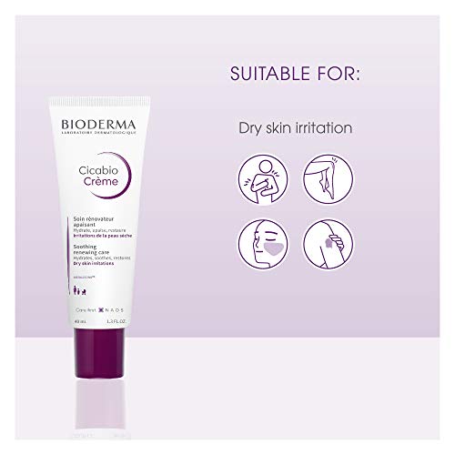 BIODERMA CICABIO - Crema reparadora, piel sensible, 40 ml