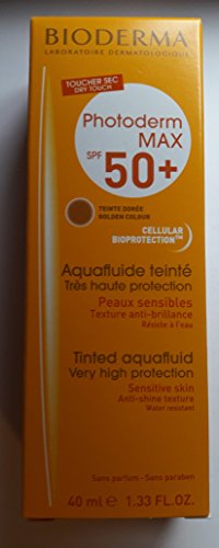 Bioderma Photoderm Max Aquafluido spf50+ color Dorado 40ml