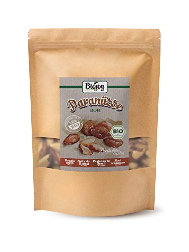 Biojoy Nueces de Brasil crudas Ecologicas, sin sal y naturales (1 kg)