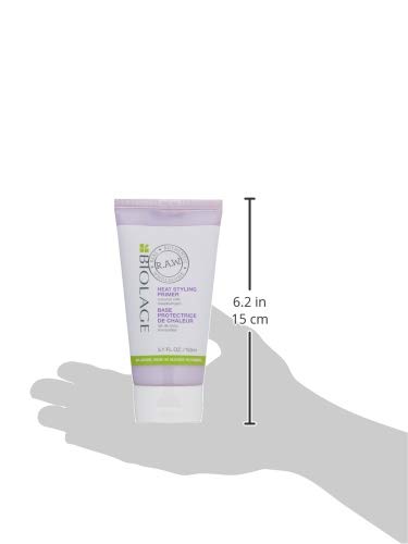 Biolage R.A.W. Heat Styling Primer - Protector Térmico para el Pelo, 150 ml