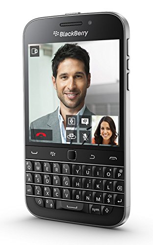 BlackBerry Classic SQC100-1 16GB desbloqueado GSM 4G LTE teclado teléfono w/8MP cámara - negro