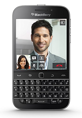 BlackBerry Classic SQC100-1 16GB desbloqueado GSM 4G LTE teclado teléfono w/8MP cámara - negro