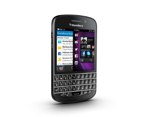 BlackBerry Q10 PRD-53409-001 - Móvil libre (pantalla de 3,1", cámara 8 Mp, 16 GB, 2 GB de RAM), negro