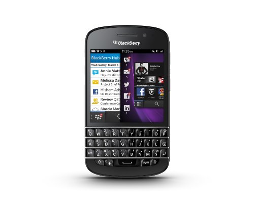 BlackBerry Q10 PRD-53409-001 - Móvil libre (pantalla de 3,1", cámara 8 Mp, 16 GB, 2 GB de RAM), negro