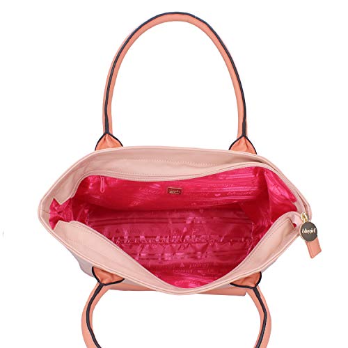 Blugirl - Blumarine Bolso de mano Mujer cuero sintético rosa Large