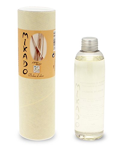 Boles D'OLOR Jasmin - Recambio difusor Mikado 200 ml (con varillas gratuitas)