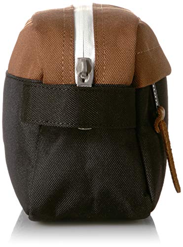 Bolsito Neceser Herschel Chapter Travel Kit Black Saddle Brown