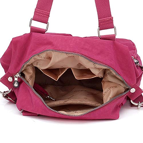 Bolsos Mujer Grandes Bolso Piel Mujer Bolsos De Mujer liquidación Bolsos de Las señoras Bolsos de Mano para Mujer con Estilo Bolsos Negros para Damas Rose