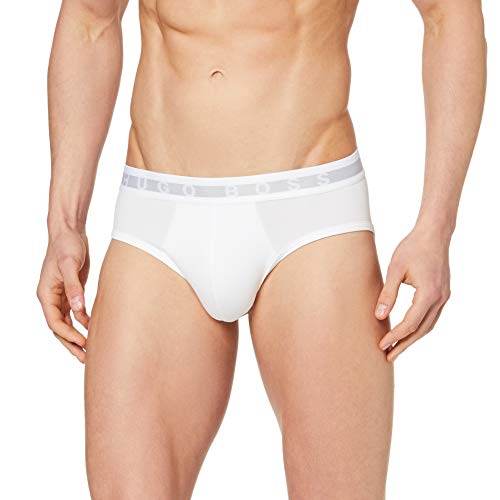 BOSS Brief Urban Bóxer, Blanco (White 100), Medium para Hombre