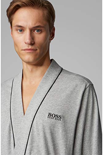 BOSS Kimono BM Albornoz, Gris (Medium Grey 33), XL para Hombre