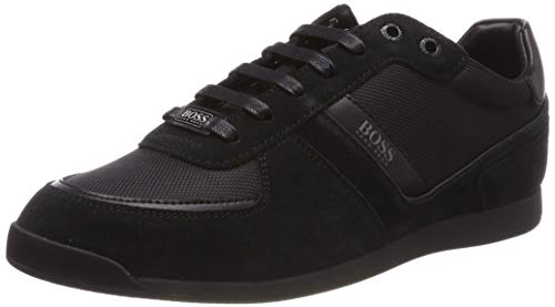 BOSS Maze_lowp_MX, Zapatillas para Hombre, Negro (Black 001), 45 EU