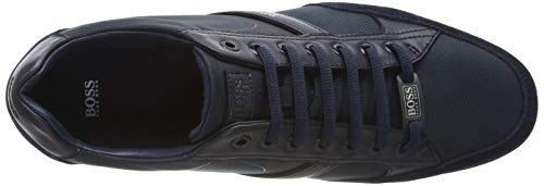 BOSS Saturn_lowp_MX, Zapatillas para Hombre, Azul (Dark Blue 401), 43 EU