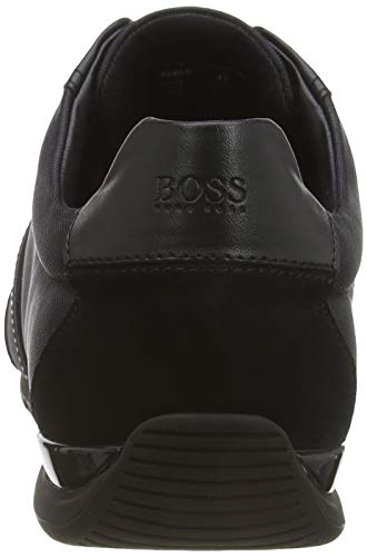 BOSS Saturn_lowp_MX, Zapatillas para Hombre, Negro Black 1, 45 EU