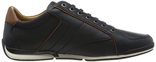 BOSS Saturn_lowp_tbpf1, Zapatillas para Hombre, Azul (Dark Blue 401), 42 EU