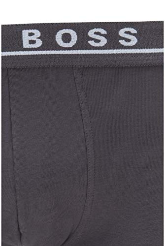 BOSS Trunk CO/EL Bóxer, Azul (Open Blue 487), Large (Pack de 3) para Hombre