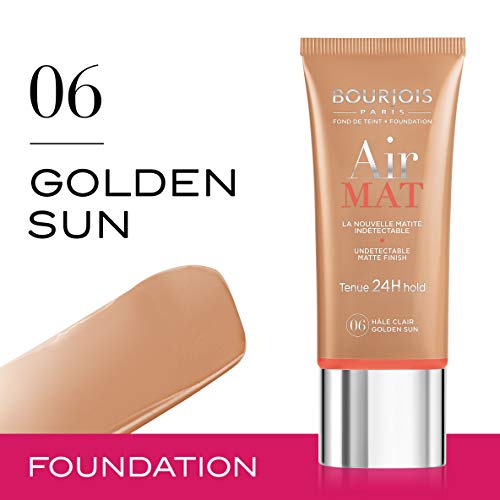 Bourjois Air Mat Fdt Base de Maquillaje Tono 06 Light tan - 50 gr.