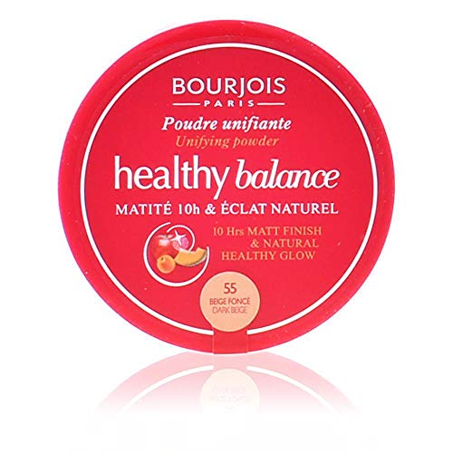 Bourjois - Healthy Balance - Maquillaje en polvo, tono beige fonce