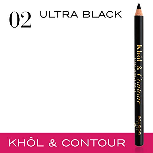 Bourjois Khol & Contour Lápiz de ojos Tono 2 Ultra Black - 1.2 gr.