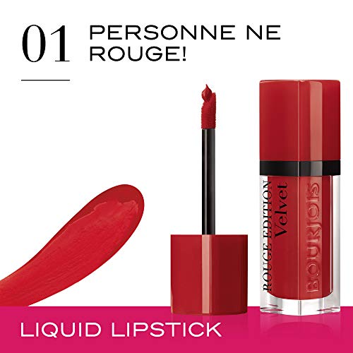 Bourjois Velvet Barra de Labios Líquida Tono 01 Personne ne rouge! - 29 gr.