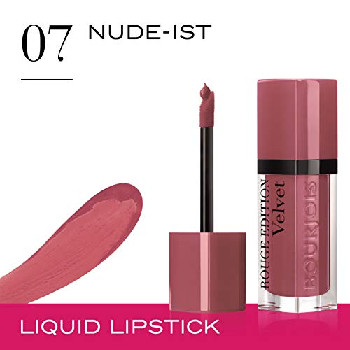 Bourjois Velvet Barra de Labios Líquida Tono 07 Nude-ist - 29 gr