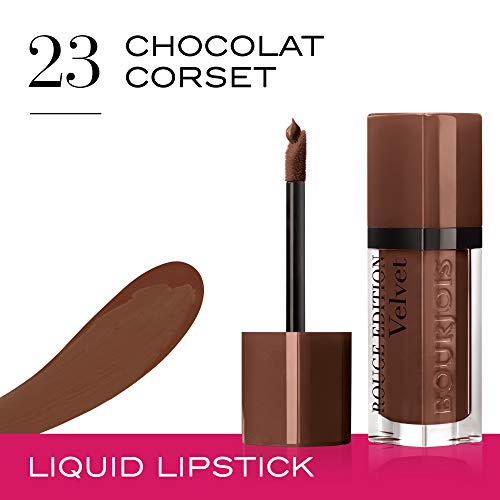 Bourjois Velvet Barra de Labios Líquida Tono 23 Chocolat Corset - 28 gr.