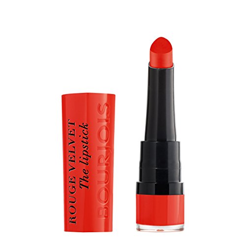 Bourjois Velvet The Lipstick Barra de Labios Tono 07 (Joli carmin’ois), 2.4 g