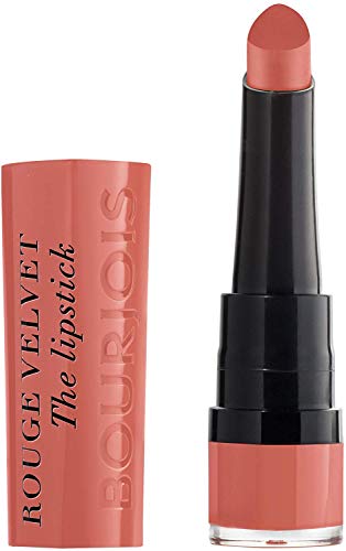 Bourjois Velvet The Lipstick Barra de Labios Tono 15 (Peach Tatin), 2.4 gr