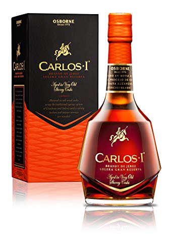 Brandy de Jerez Solera Gran Reserva Carlos I - 1 botella de 70 cl