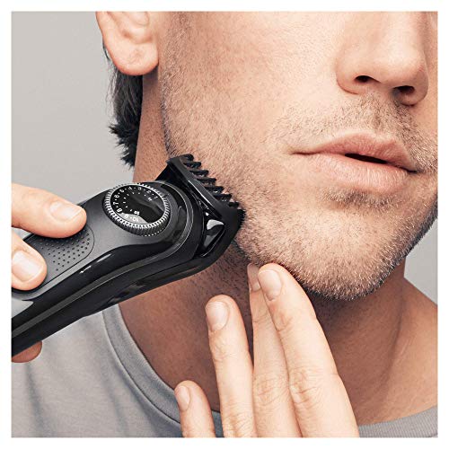 Braun BT3022 BeardTrimmer - Recortadora Barba, con Cuchillas Afiladas de Larga Duración, Color Negro