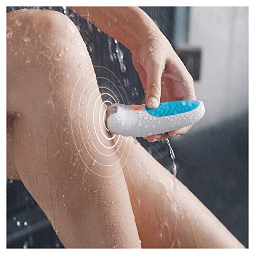 Braun Silk-épil 5 5/890 Depiladora Mujer: Depiladora Eléctrica Inalámbrica con Kit De Inicio: Con Tecnología SensoSmart, Wet & Dry (Uso En Húmedo Y Seco), Color Azul, Con 5 Accesorios