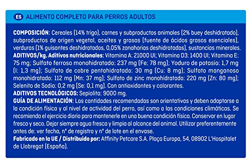 Brekkies Pienso para Perros con Buey y Verduras - 15000 gr