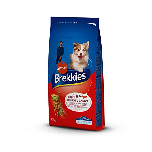 Brekkies Pienso para Perros con Buey y Verduras - 15000 gr