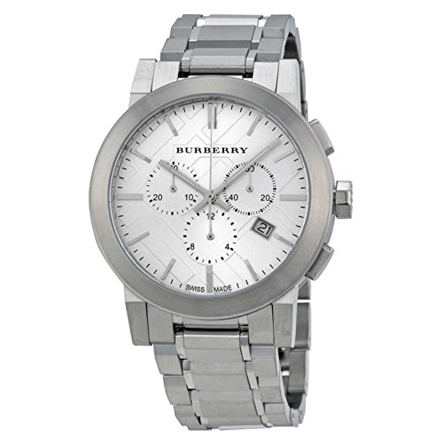 BURBERRY BU9350 - Reloj, Correa de Acero Inoxidable Color Plateado