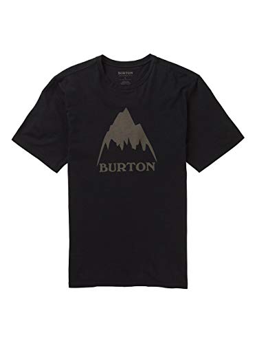 Burton Classic Mountain High Camiseta, Hombre, True Black, XS