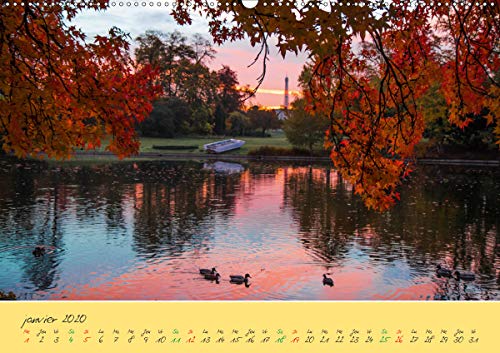 C. Neves, P: Automne au Bois(Premium, hochwertiger DIN A2 Wa: Un automne dans le Bois de Boulogne. (Calendrier mensuel, 14 Pages) (Calvendo Places)