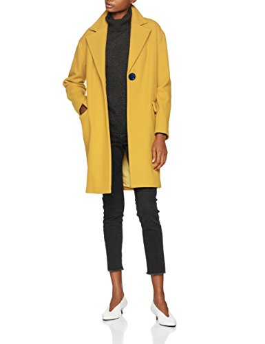 Cacharel Manteau Droit Abrigo, Naranja (Ocre DAUTOMNE 250), 38 (Talla del Fabricante: 38) para Mujer