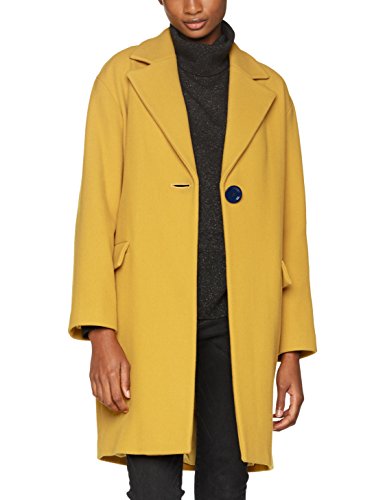 Cacharel Manteau Droit Abrigo, Naranja (Ocre DAUTOMNE 250), 38 (Talla del Fabricante: 38) para Mujer