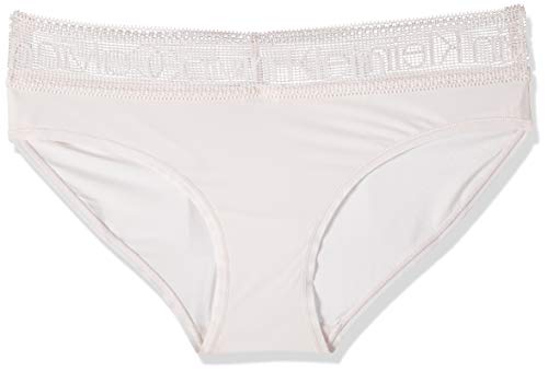 Calvin Klein Bikini Braguitas, Rosa (Nymph'S Thigh 2Nt), (Talla del fabricante: Large) para Mujer