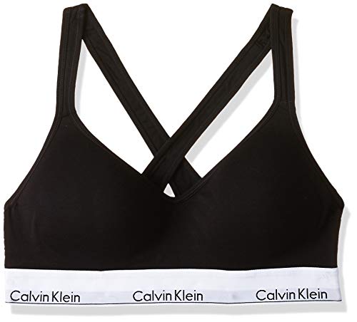 Calvin Klein Bralette Lift Sujetador Deportivo, Schwarz (Black 001), Medium para Mujer