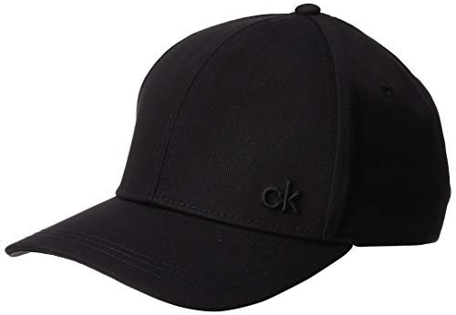 Calvin Klein CK Baseball Cap Gorra de béisbol, Negro (Black 001), Talla única (Talla del Fabricante: OS) para Mujer