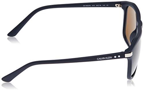 Calvin Klein EYEWEAR CK18537S gafas de sol, BLUE SUEDE, 5618 para Hombre