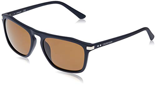 Calvin Klein EYEWEAR CK18537S gafas de sol, BLUE SUEDE, 5618 para Hombre