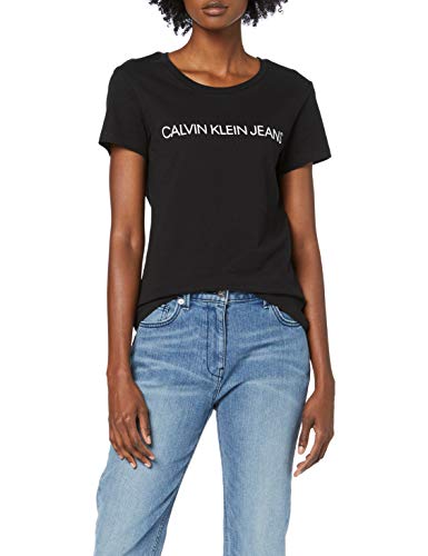 Calvin Klein J20J207879 Camiseta, 099, XS para Mujer